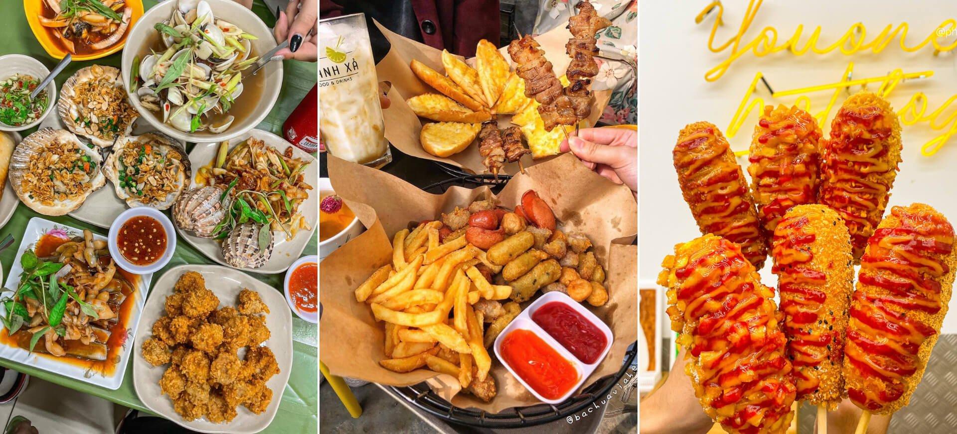 Món ăn vặt hấp dẫn trên vỉa hè Phố Đội Cấn Hà Nội